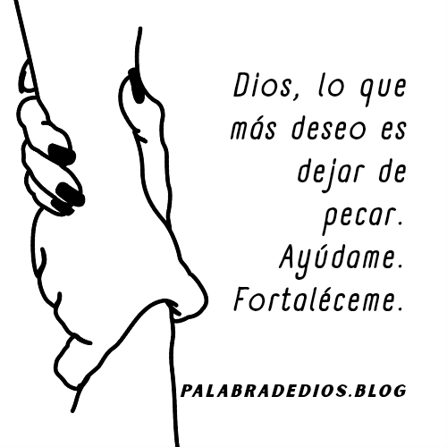 dejar de pecar